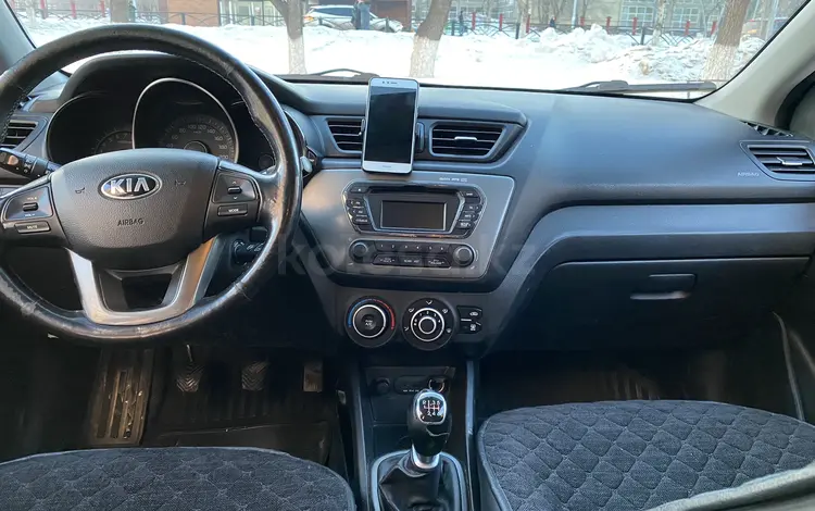 Kia Rio 2015 года за 4 500 000 тг. в Костанай