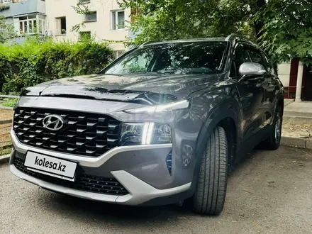 Hyundai Santa Fe 2023 года за 19 000 000 тг. в Алматы – фото 2