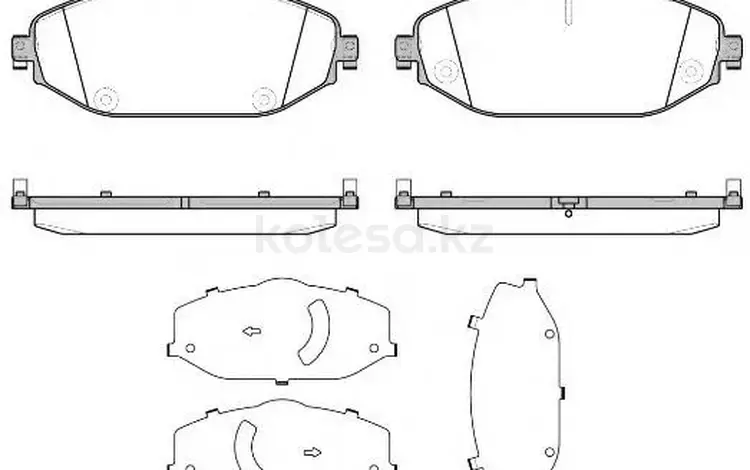 Колодки передние Mercedes C седан (W205) (13-17)үшін6 000 тг. в Алматы