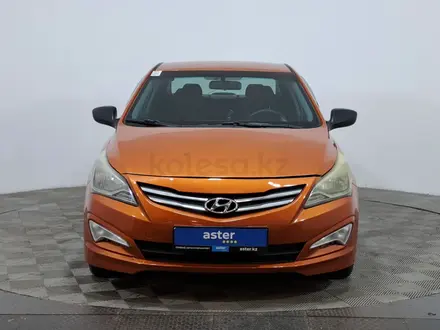 Hyundai Accent 2014 года за 4 850 000 тг. в Астана – фото 2