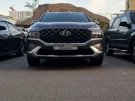Hyundai Santa Fe 2021 года за 18 000 000 тг. в Алматы – фото 2