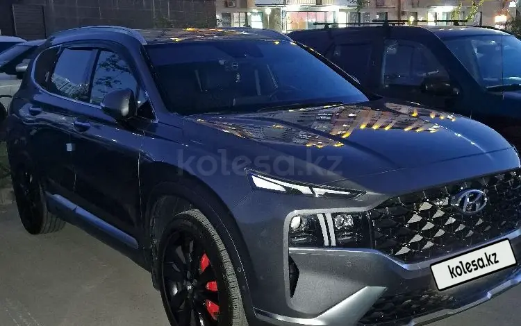Hyundai Santa Fe 2021 года за 18 000 000 тг. в Алматы