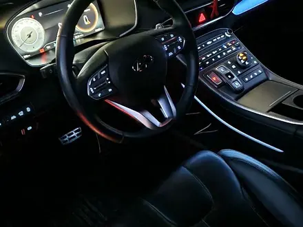 Hyundai Santa Fe 2021 года за 18 000 000 тг. в Алматы – фото 22