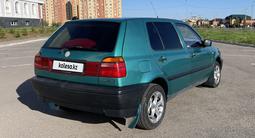 Volkswagen Golf 1993 года за 1 900 000 тг. в Астана – фото 4