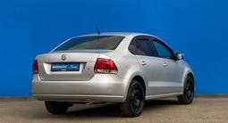 Volkswagen Polo 2012 года за 4 260 000 тг. в Алматы – фото 3
