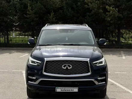 Infiniti QX80 2020 года за 23 000 000 тг. в Алматы – фото 2