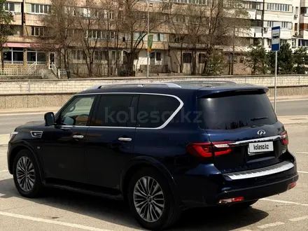 Infiniti QX80 2020 года за 23 000 000 тг. в Алматы – фото 8