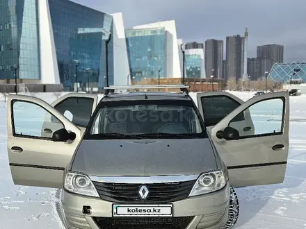 Renault Logan 2010 года за 2 100 000 тг. в Астана – фото 9