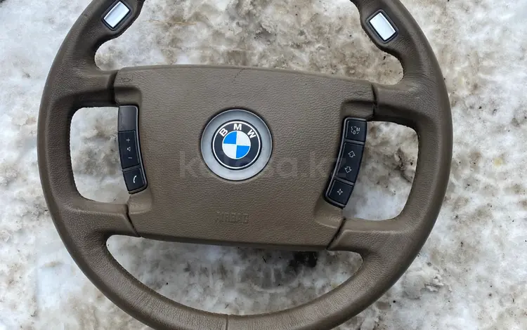 Руль на BMW E75 в сборе с подушкойүшін30 000 тг. в Алматы