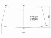 Стекло лобовое в резинку за 15 100 тг. в Алматы