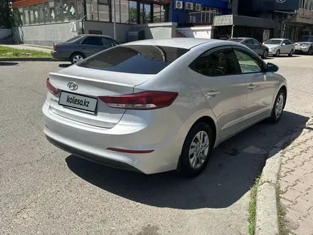 Hyundai Elantra 2018 года за 7 700 000 тг. в Алматы – фото 6
