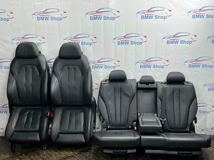 Топовые сидения с ломающейся спинкой от bmw x5 F15 х5 ф15 салон за 1 100 000 тг. в Шымкент – фото 2