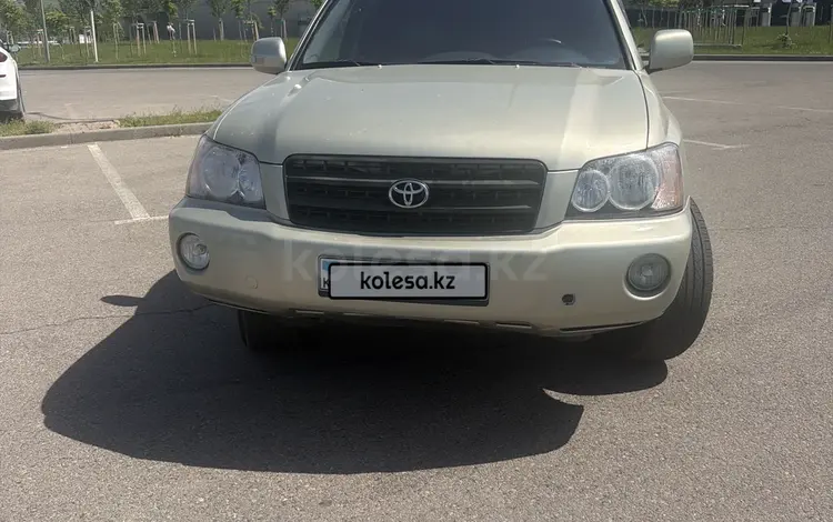 Toyota Highlander 2002 годаүшін4 600 000 тг. в Алматы