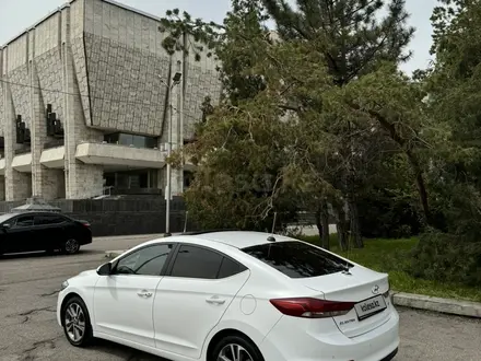 Hyundai Elantra 2018 года за 9 800 000 тг. в Алматы – фото 6