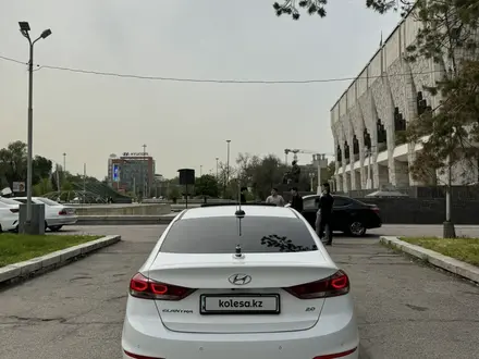 Hyundai Elantra 2018 года за 9 800 000 тг. в Алматы – фото 9