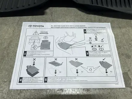 Коврики Camry 70-75 оригинал за 35 000 тг. в Алматы – фото 4