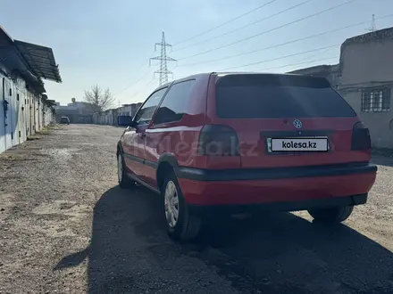 Volkswagen Golf 1992 года за 850 000 тг. в Тараз – фото 4