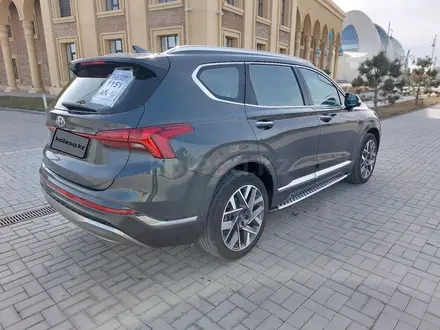 Hyundai Santa Fe 2022 года за 16 500 000 тг. в Шымкент – фото 5