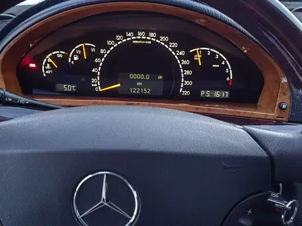 Mercedes-Benz S 320 1999 года за 4 000 000 тг. в Талдыкорган – фото 15