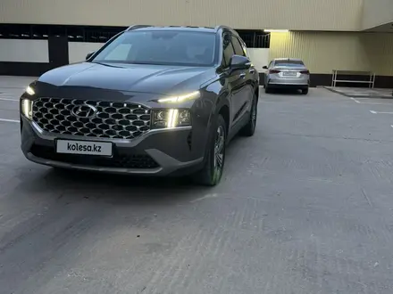 Hyundai Santa Fe 2021 года за 15 500 000 тг. в Шымкент – фото 3