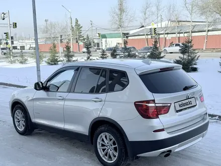 BMW X3 2013 года за 11 250 000 тг. в Астана – фото 8