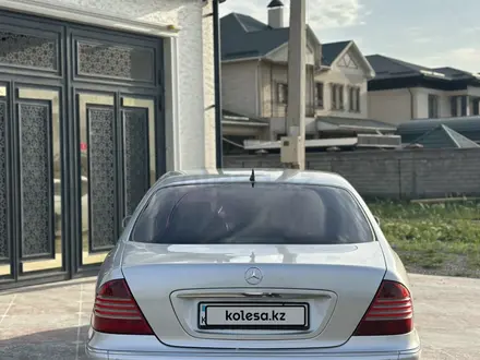 Mercedes-Benz S 320 1999 года за 4 500 000 тг. в Шымкент – фото 6