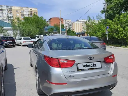 Kia Optima 2014 года за 6 108 000 тг. в Атырау – фото 2