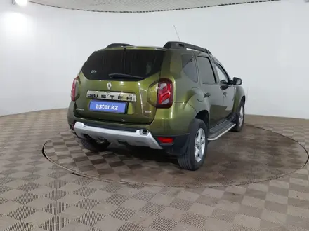 Renault Duster 2016 года за 4 230 000 тг. в Шымкент – фото 5