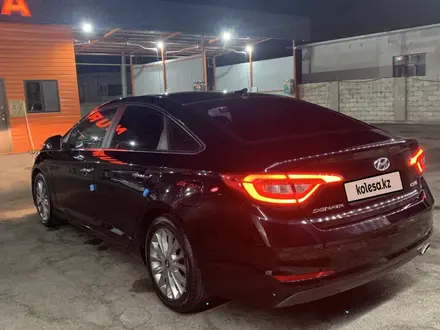 Hyundai Sonata 2015 года за 8 000 000 тг. в Кентау – фото 3