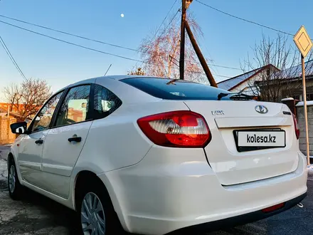 ВАЗ (Lada) Granta 2190 2014 года за 3 000 000 тг. в Тараз – фото 8