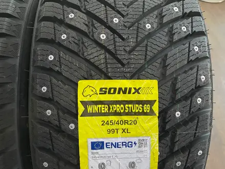 245/40r20 и 275/35r20 Sonix Winter Xpro Studs 69 за 248 000 тг. в Астана – фото 4