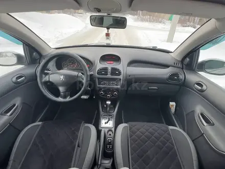 Peugeot 206 2006 года за 2 800 000 тг. в Петропавловск – фото 8