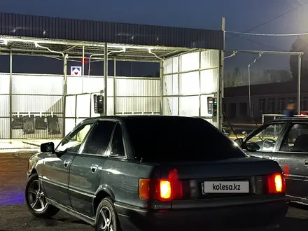 Audi 80 1990 года за 1 150 000 тг. в Тараз – фото 3
