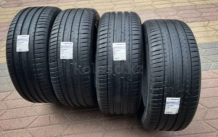 Michelin Pilot Sport 4 SUV 275/50 R21 113Vүшін300 000 тг. в Петропавловск