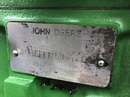 Двигатель JOHN DEERE 4045TL051 для трактора JOHN DEERE, Джон Дире 6210 в Актобе – фото 2