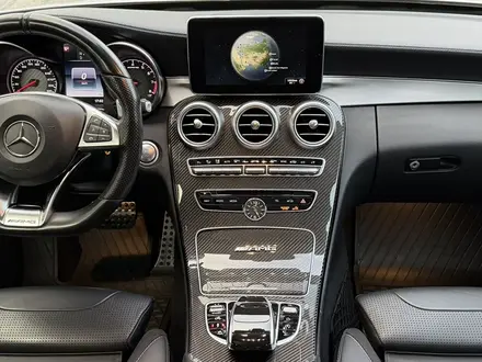 Mercedes-Benz C 63 AMG 2016 года за 34 000 000 тг. в Алматы – фото 18