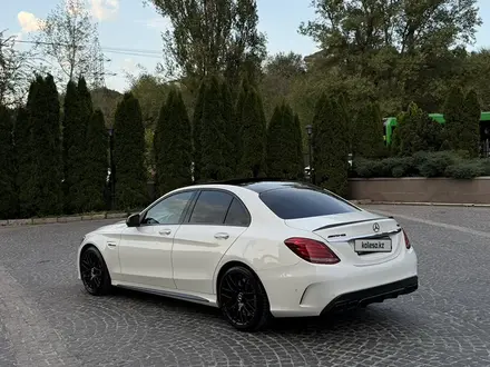 Mercedes-Benz C 63 AMG 2016 года за 34 000 000 тг. в Алматы – фото 5