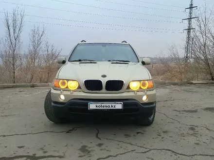 BMW X5 2002 года за 5 300 000 тг. в Жезказган – фото 4
