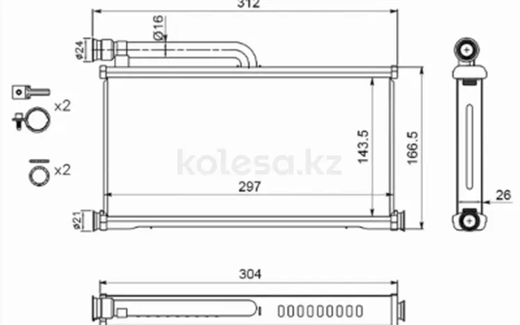 Радиатор отопителя салонаfor10 950 тг. в Астана