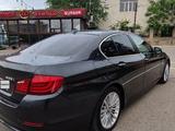 BMW 528 2012 годаүшін7 500 000 тг. в Актау – фото 5