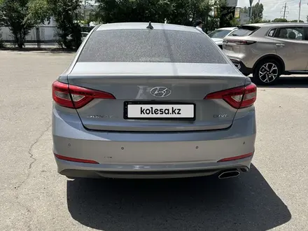 Hyundai Sonata 2016 года за 8 200 000 тг. в Алматы – фото 3