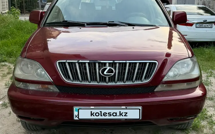 Lexus RX 300 1999 года за 3 300 000 тг. в Шымкент