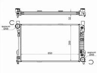 Радиатор двигателя за 22 850 тг. в Шымкент