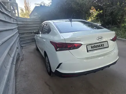 Hyundai Accent 2021 года за 7 500 000 тг. в Алматы – фото 8