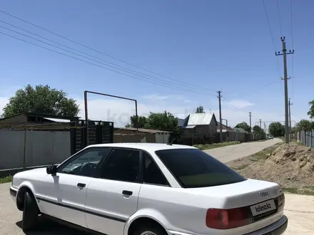 Audi 80 1993 года за 1 600 000 тг. в Тараз – фото 13