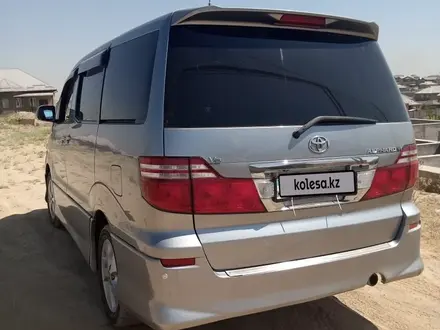 Toyota Alphard 2007 года за 7 500 000 тг. в Сарыагаш – фото 5