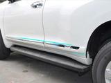Комплект молдинг дверей на Toyota Prado 150 цвет: черный и белый жемчуг за 35 000 тг. в Алматы – фото 2