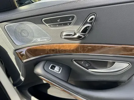 Mercedes-Benz S 500 2014 года за 23 000 000 тг. в Алматы – фото 14
