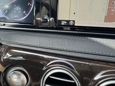 Mercedes-Benz S 500 2014 года за 23 000 000 тг. в Алматы – фото 19