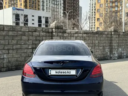 Mercedes-Benz C 180 2017 года за 13 900 000 тг. в Алматы – фото 7